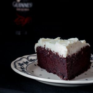 Guinness Cake fetta di torta foto quadrata