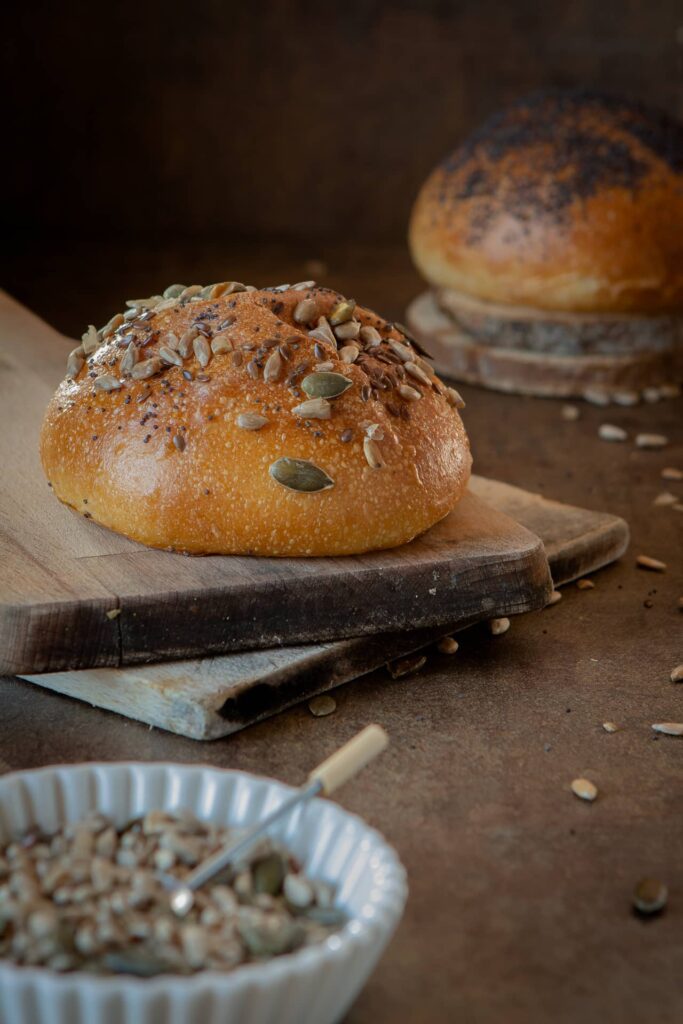 BURGER BUNS FOTO FRONTALE