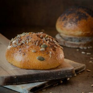 BURGER BUNS FOTO FRONTALE QUADRATA